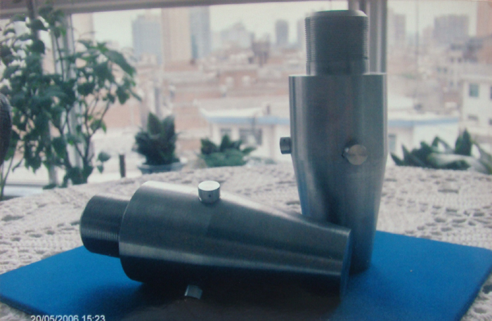 Tungsten electrode head