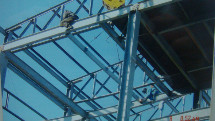Structure steel workshop construction case in Mongolia